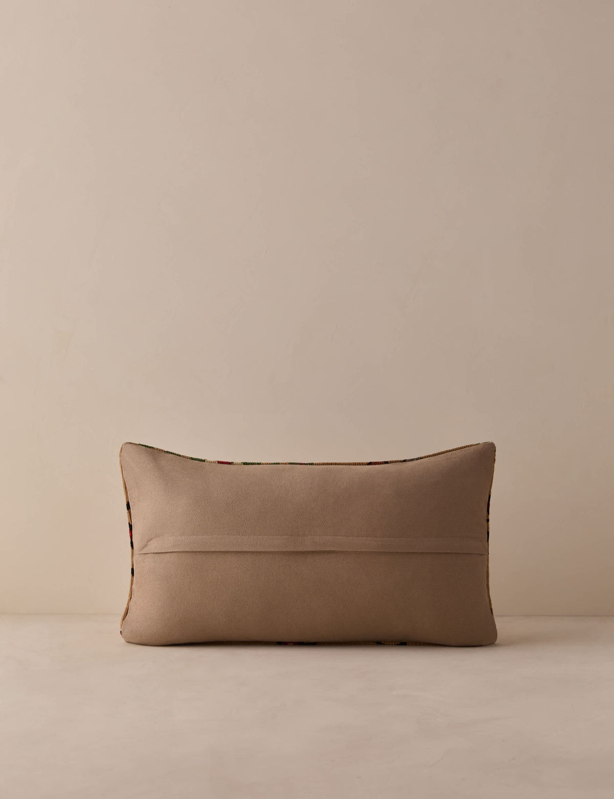 Vintage Lumbar Pillow No. 343, 12" x 20"