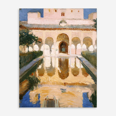 Hall of the Ambassadors, Alhambra, Granada' Wall Art by Joaquin Sorolla y Bastida