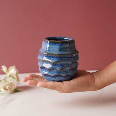 Wave Textured Vase