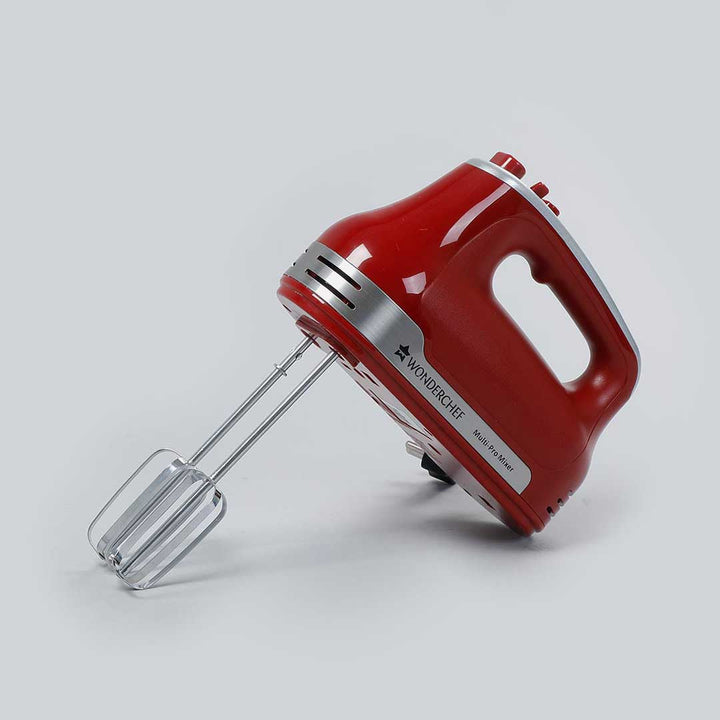 Crimson Edge 5 Speed Electric Hand Mixer | 300W Powerful Copper Motor