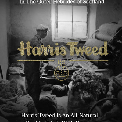 Harris Tweed Moss Green Houndstooth Jacket