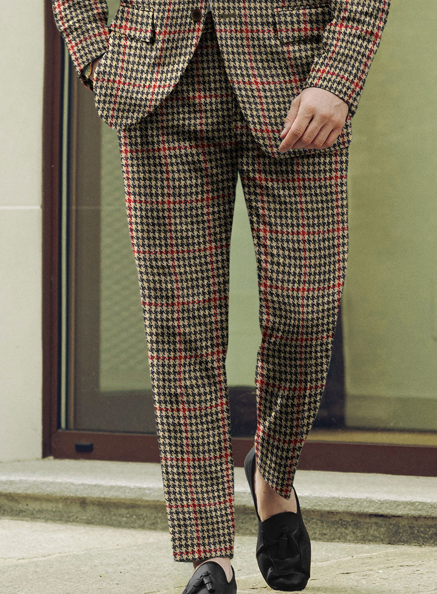 Harris Tweed Carmine Beige Pants