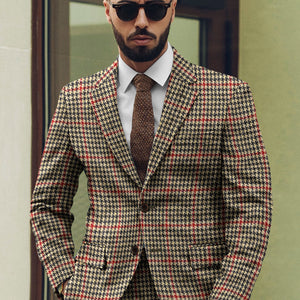 Harris Tweed Carmine Beige Suit