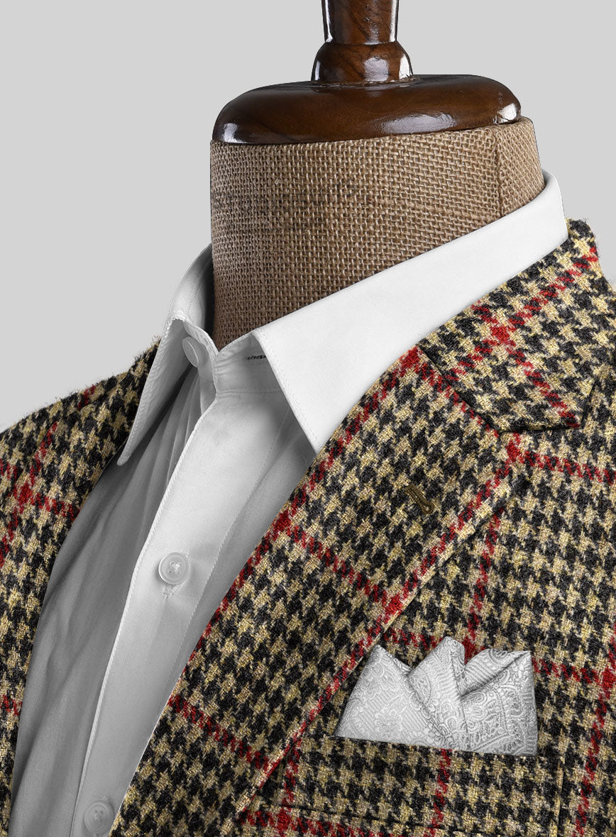 Harris Tweed Carmine Beige Suit