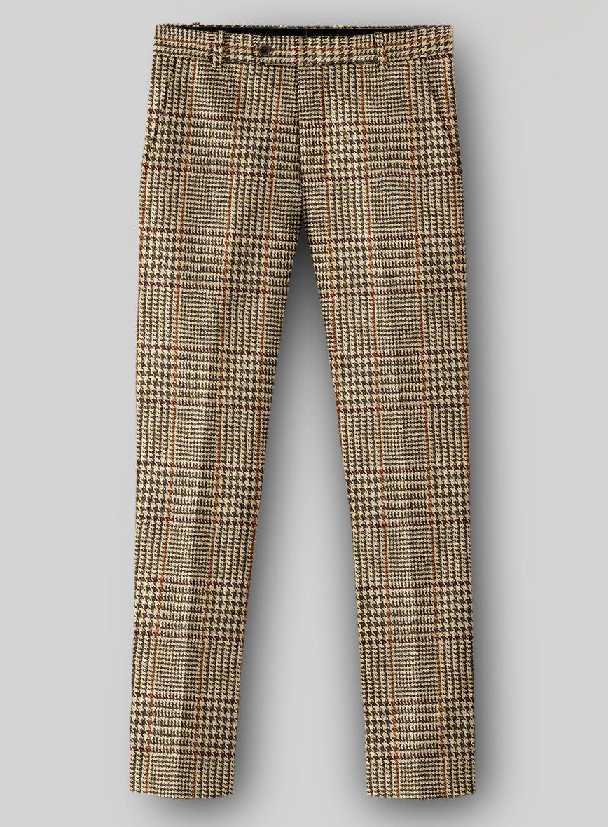Harris Tweed Chestnut Glen Pants
