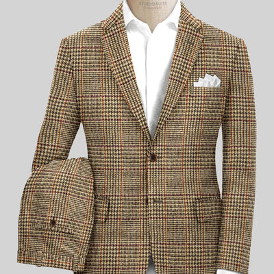 Harris Tweed Chestnut Glen Suit