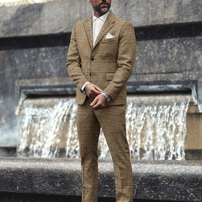 Harris Tweed Chestnut Glen Suit