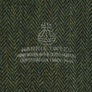 Harris Tweed Forest Green Herringbone Suit