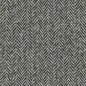 Harris Tweed Gray Chevron Hunting Vest