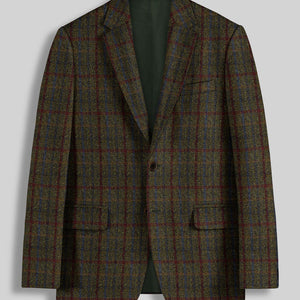 Harris Tweed Green Check Jacket