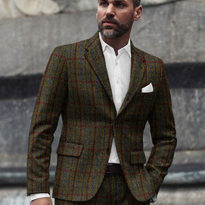 Harris Tweed Green Check Jacket