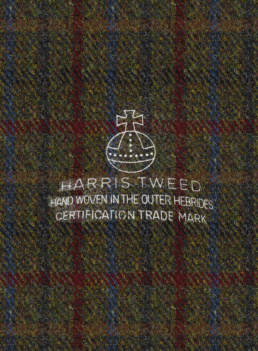 Harris Tweed Green Check Pants