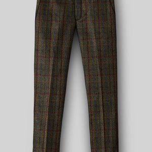 Harris Tweed Green Check Suit