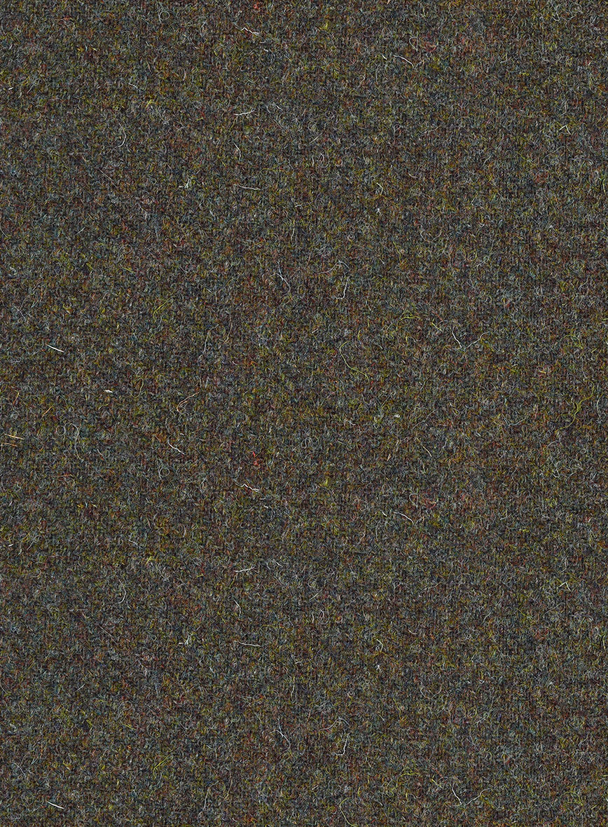 Harris Tweed Melange Green Hunting Vest