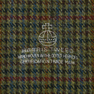 Harris Tweed Moss Green Houndstooth Jacket