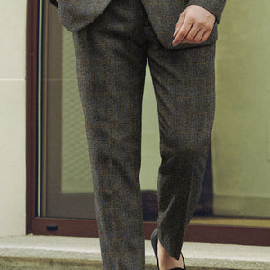 Harris Tweed Ranger Gray Blue Suit