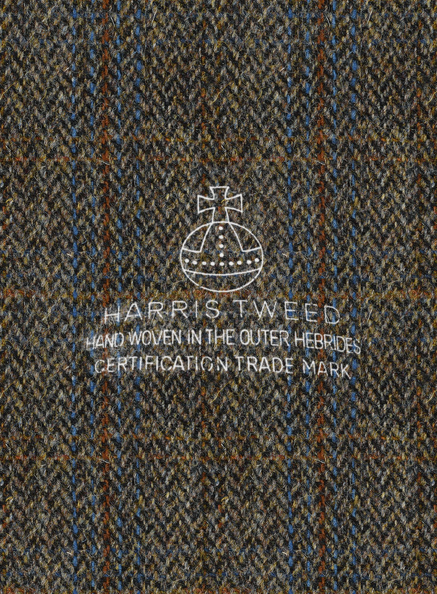 Harris Tweed Ranger Gray Blue Suit