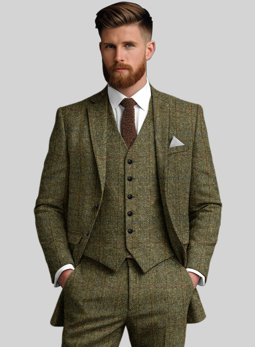 Harris Tweed Ranger Green Jacket