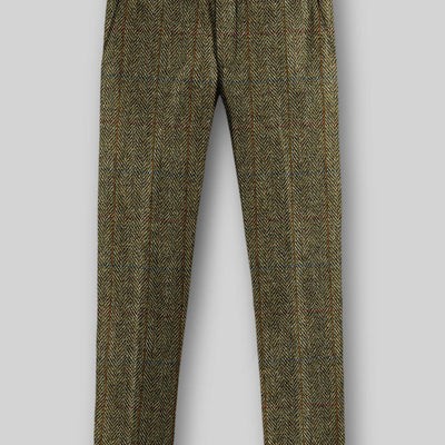 Harris Tweed Ranger Green Pants