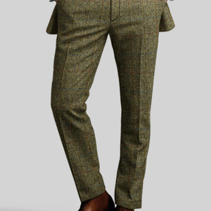 Harris Tweed Ranger Green Pants