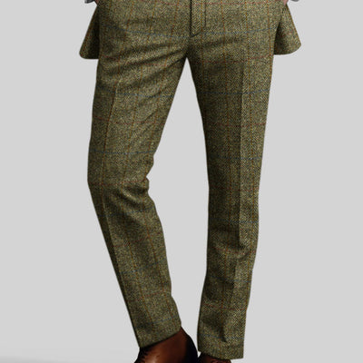 Harris Tweed Ranger Green Pants