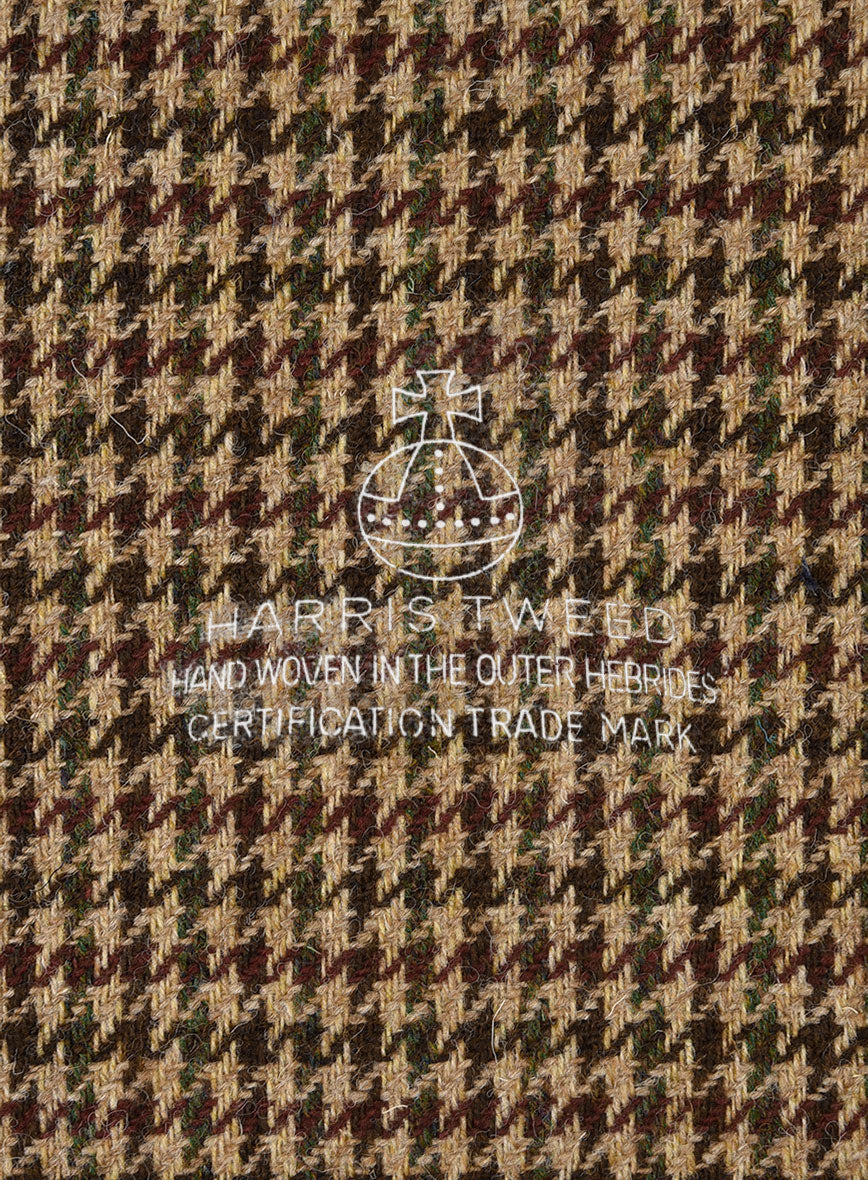 Harris Tweed Russet Houndstooth Jacket