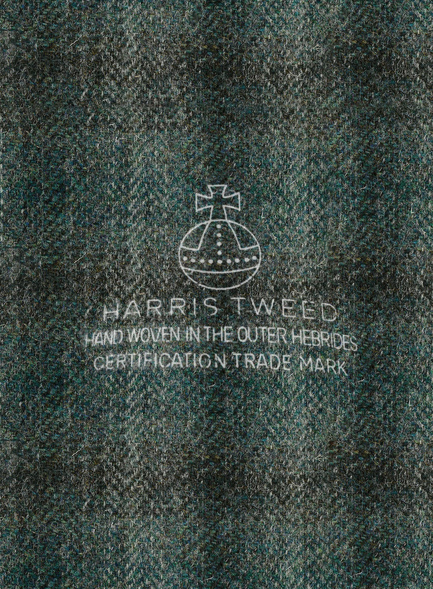 Harris Tweed Scot Green Hunting Vest