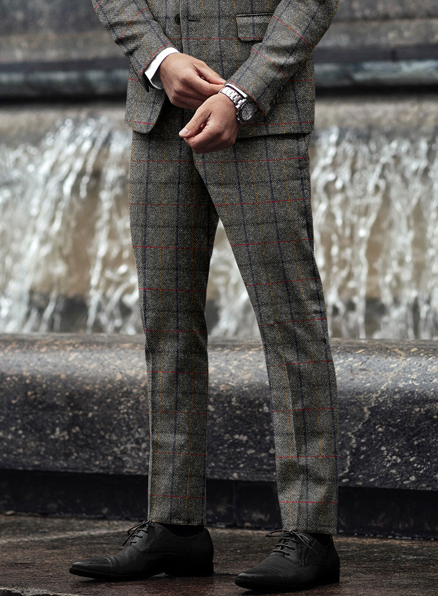 Harris Tweed Stormcrest Gray Pants