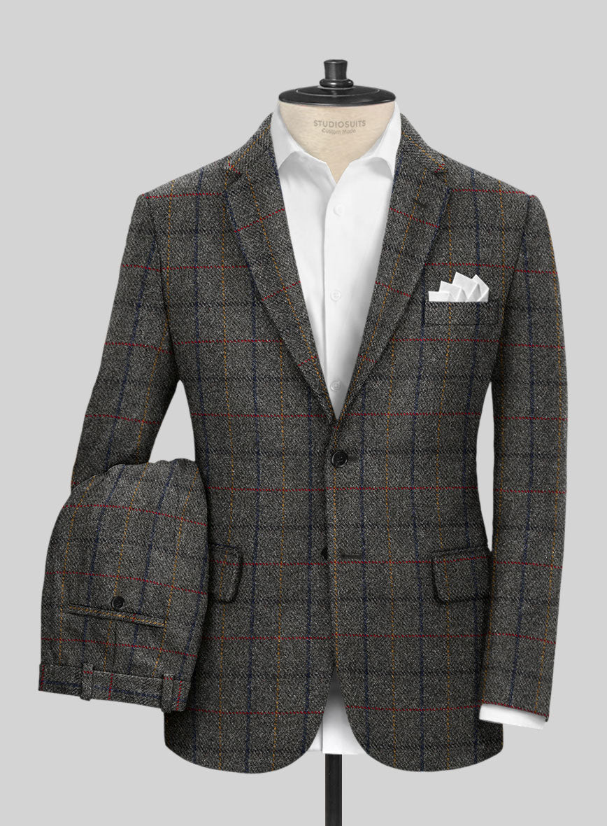 Harris Tweed Stormcrest Gray Suit