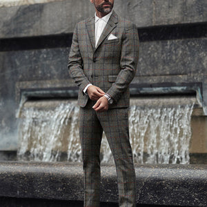 Harris Tweed Stormcrest Gray Suit