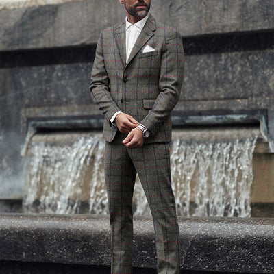 Harris Tweed Stormcrest Gray Suit