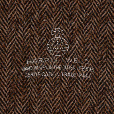 Harris Tweed Walnut Herringbone Pants