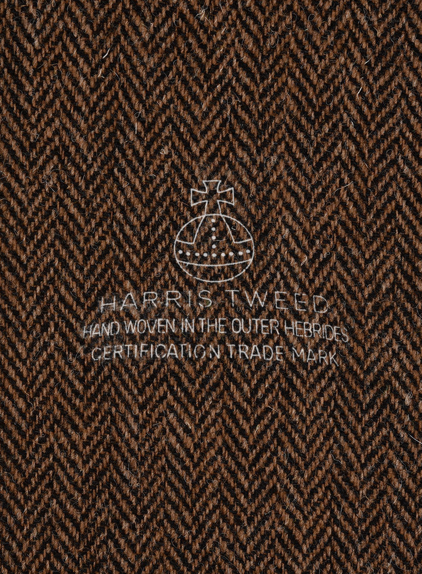 Harris Tweed Walnut Herringbone Suit