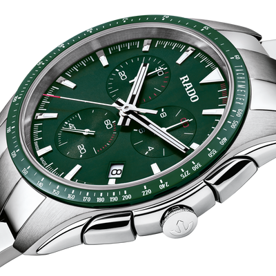 Rado Hyperchrome Green Dial Men 44.9mm