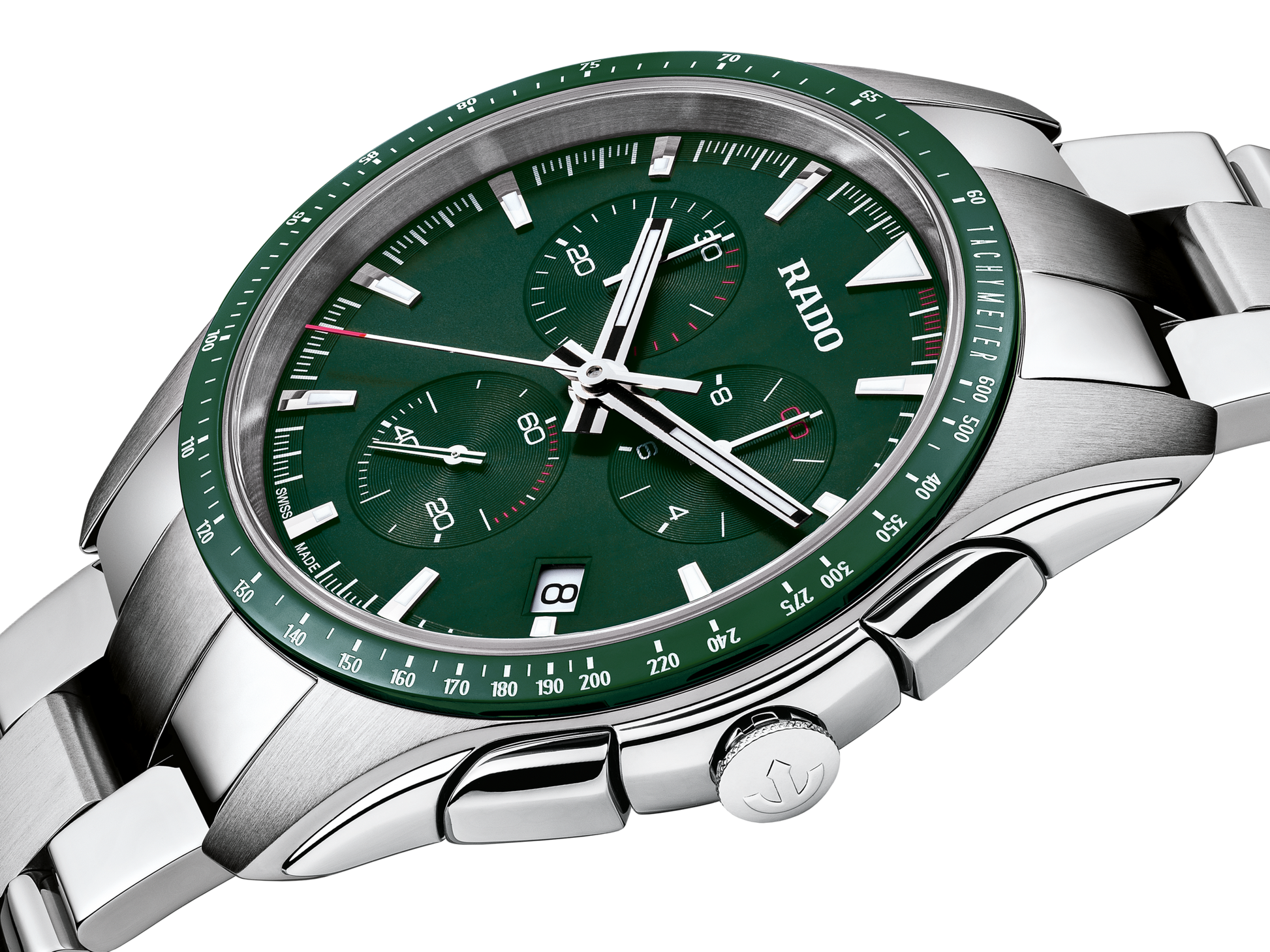 Rado Hyperchrome Green Dial Men 44.9mm