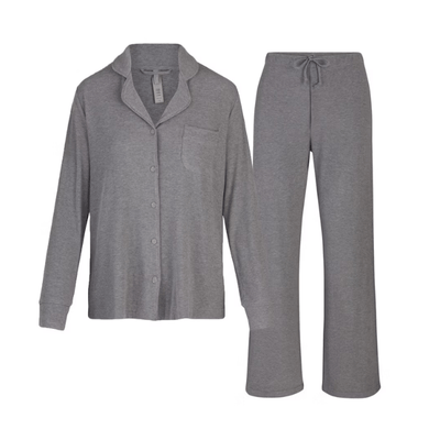 Skims Soft Lounge Sleep Set Heather Grey