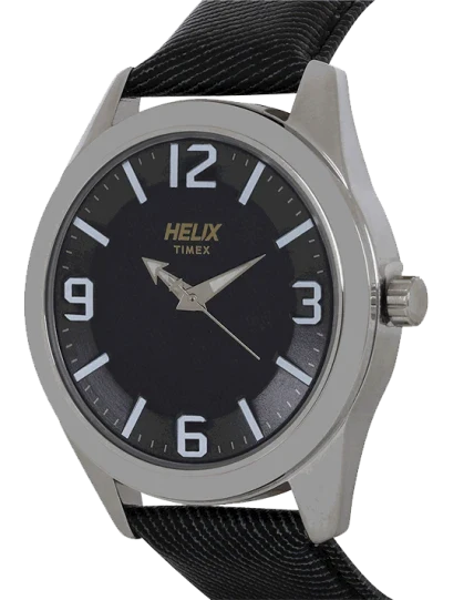 Helix Analog Men Black Strap