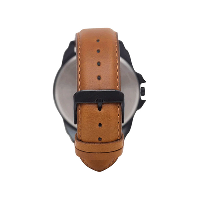 Helix Men Blue Dial Leather