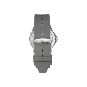 Helix Analog Black Dial Leather Strap