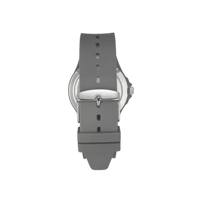 Helix Analog Black Dial Leather Strap