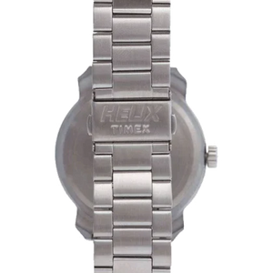 Helix Analog Blue Dial Stainless Steel Strap