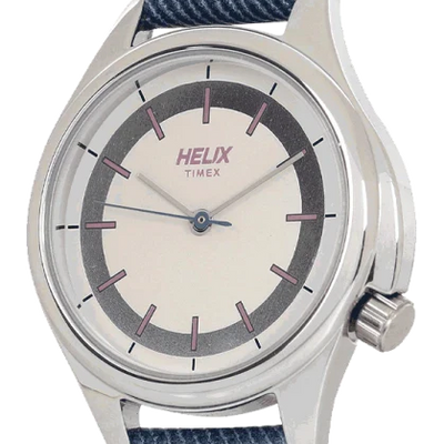 Helix Analog Silver Dial