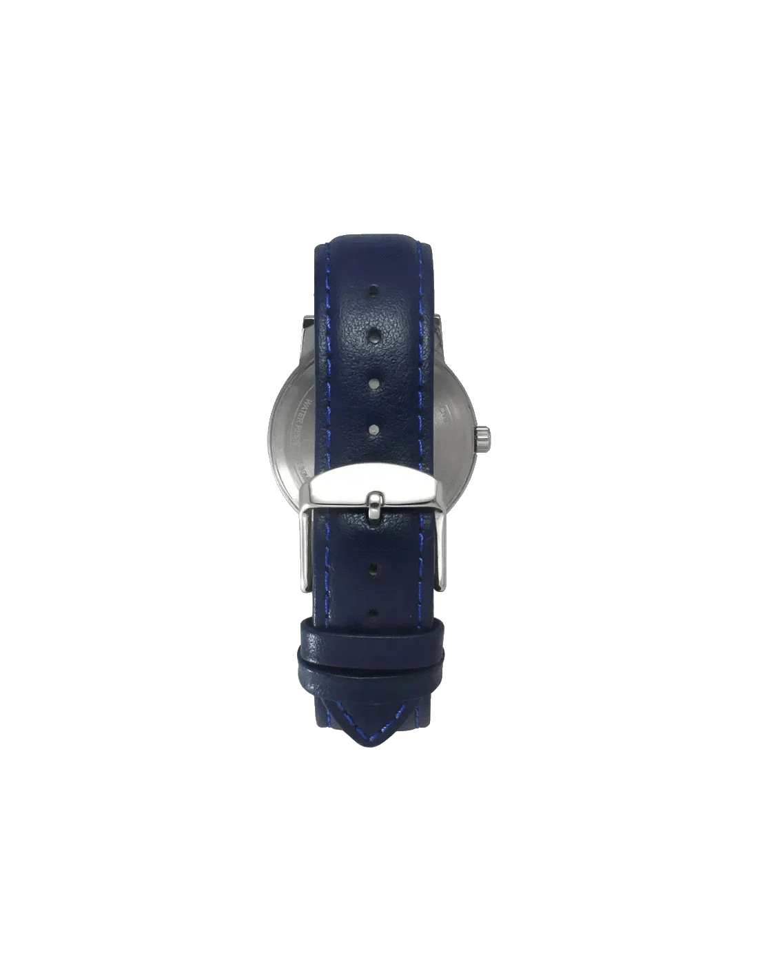 Helix Analog Men Blue Leather Strap
