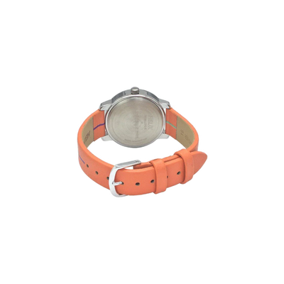 Helix Hustlers Orange Leather Strap