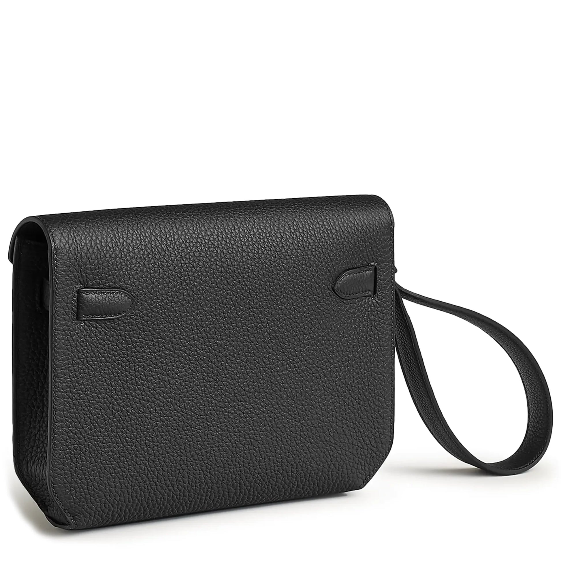 Hermès Kelly Depeches 25 Togo Black Palladium Hardware