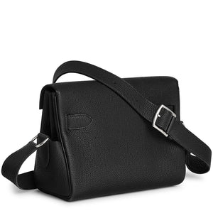 Hermes Kelly Togo Calfskin Palladium Hardware Noir Messenger Bag