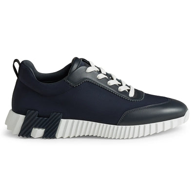 Hermès Paris Bouncing Calf Sneaker Marine