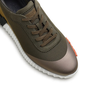 Hermès Paris Bouncing Calf Sneaker Multicolour Forest Green