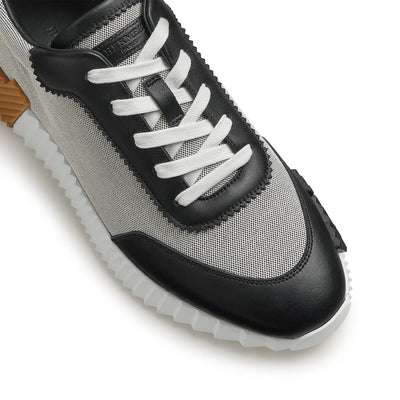 Hermes Paris Bouncing Calf Sneaker Prunoir Noir