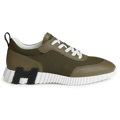 Hermès Paris Bouncing Sneaker Tundra Green